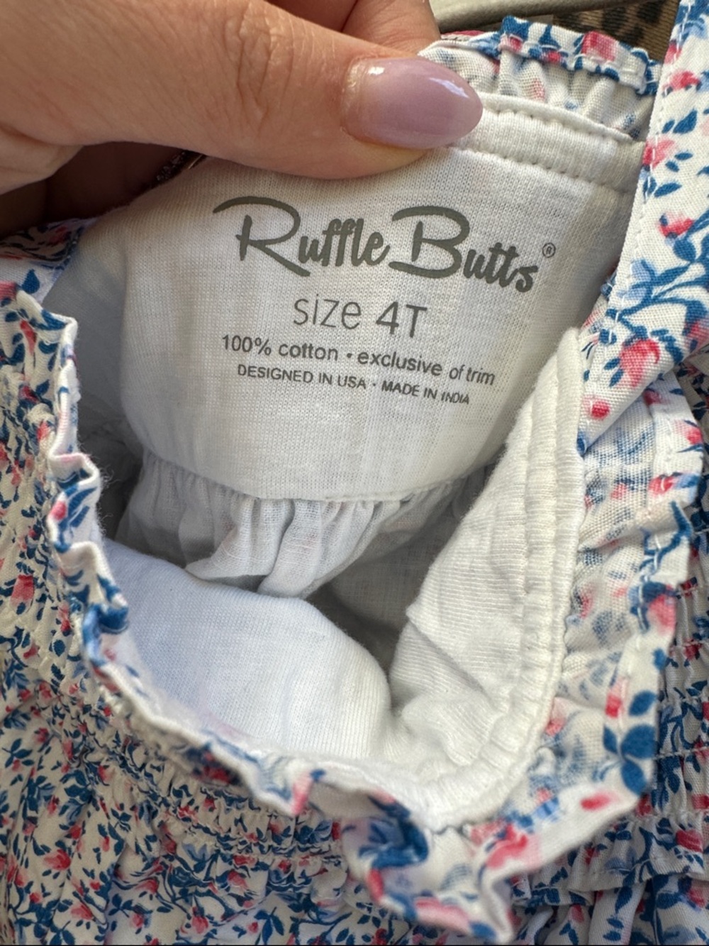 NWT RuffleButts toddler girl dress - Picture 4 of 5